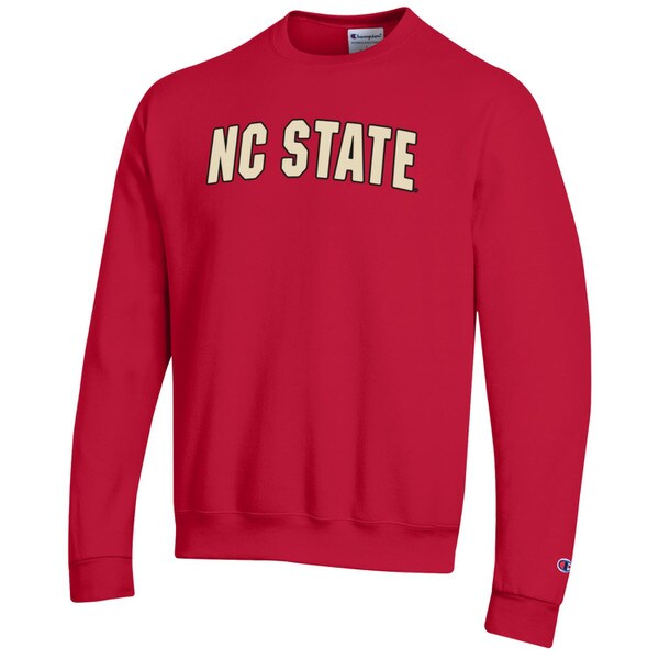 Red Powerblend Crew - NC State Sher